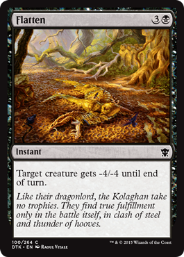 Flatten (Dragons of Tarkir) Near Mint