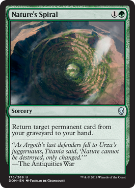 Nature's Spiral (Dominaria) Near Mint