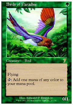 Birds of Paradise (7th Edition) Near Mint Chinese
