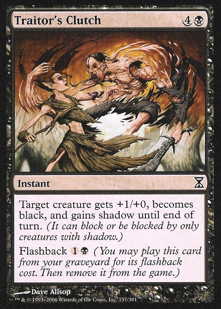 Traitor's Clutch (Time Spiral) Near Mint Russian