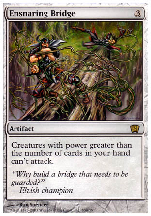 Ensnaring Bridge (8th Edition) Near Mint Foil