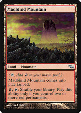 Madblind Mountain (Shadowmoor) Near Mint
