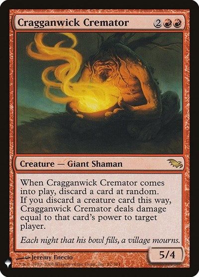 Cragganwick Cremator (Mystery Booster) Near Mint