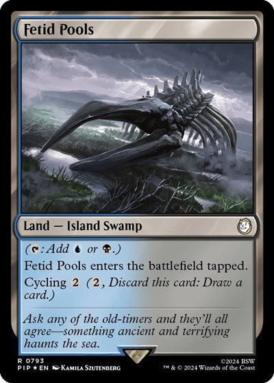 Fetid Pools (Surge Foil) (Universes Beyond: Fallout) Near Mint