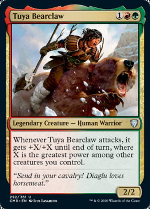 Tuya Bearclaw (Commander Legends) Near Mint Foil