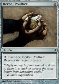 Herbal Poultice (Lorwyn) Near Mint Foil Italian