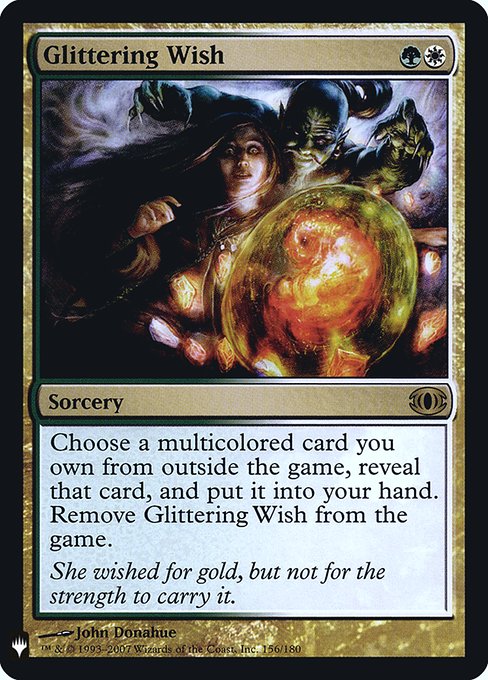 Glittering Wish (Mystery Booster Retail Edition Foils) Near Mint Foil