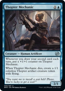 Thopter Mechanic (The Brothers' War) Near Mint