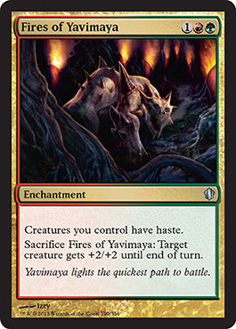 Fires of Yavimaya (Commander 2013 Edition) Near Mint
