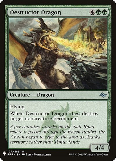 Destructor Dragon (Mystery Booster) Near Mint