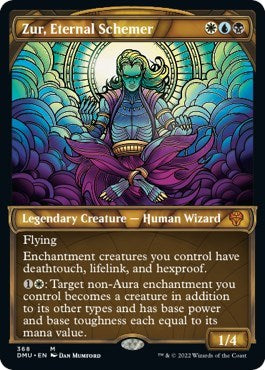 Zur, Eternal Schemer (Textured Foil) (Dominaria United) Near Mint