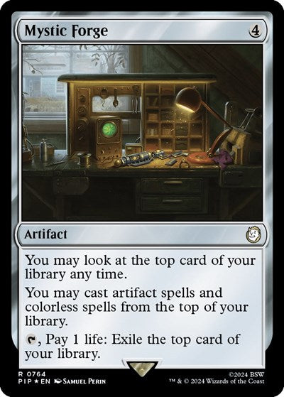 Mystic Forge (Surge Foil) (Universes Beyond: Fallout) Near Mint