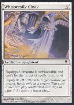 Whispersilk Cloak (Darksteel) Near Mint