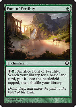 Font of Fertility (Journey into Nyx) Near Mint Foil