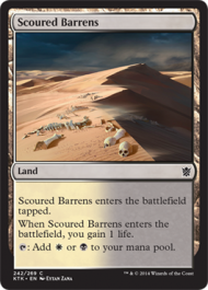 Scoured Barrens (Khans of Tarkir) Near Mint