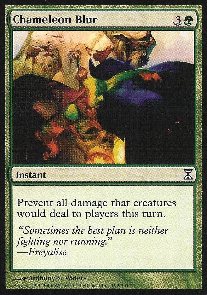 Chameleon Blur (Time Spiral) Near Mint Russian