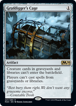 Grafdigger's Cage (Magic 2020 Core Set) Near Mint