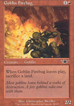Goblin Firebug (Legions) Near Mint Foil