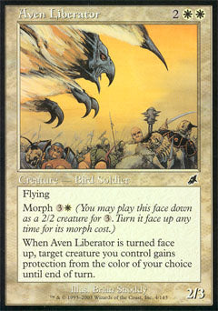 Aven Liberator (Scourge) Near Mint Foil