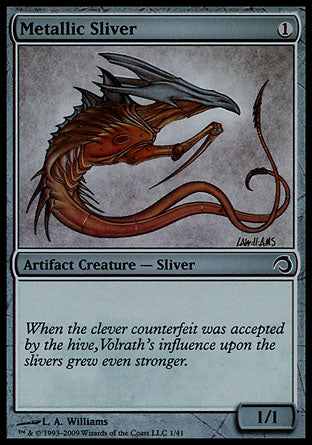Metallic Sliver (Premium Deck Series: Slivers) Light Play Foil