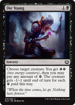 Die Young (Kaladesh) Near Mint Foil