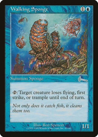 Walking Sponge (Urza's Legacy) Near Mint Foil