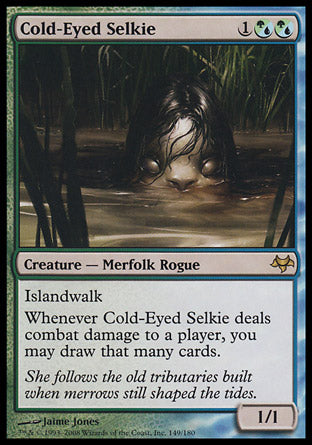 Cold-Eyed Selkie (Eventide) Near Mint Foil