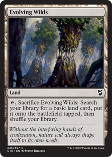 Evolving Wilds (Commander 2018) Near Mint