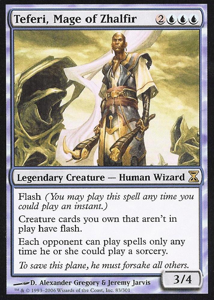 Teferi, Mage of Zhalfir (Time Spiral) Light Play