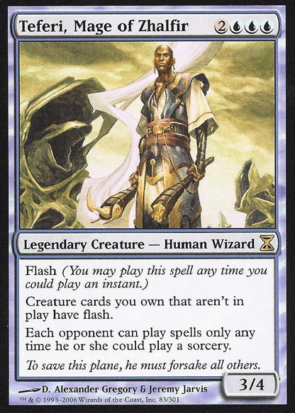 Teferi, Mage of Zhalfir (Time Spiral) Light Play