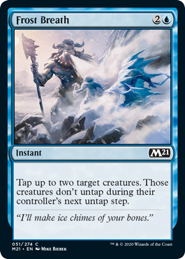 Frost Breath (Magic 2021 Core Set) Near Mint