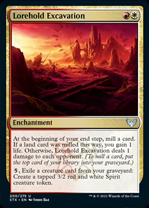 Lorehold Excavation (Strixhaven) Near Mint