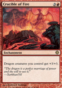 Crucible of Fire (Shards of Alara) Near Mint Russian
