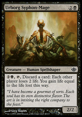 Urborg Syphon-Mage (Duel Decks: Garruk vs Liliana) Near Mint