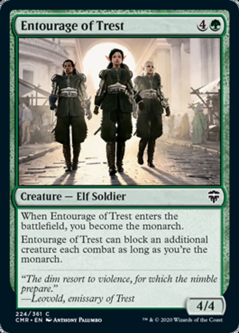 Entourage of Trest (Commander Legends) Near Mint