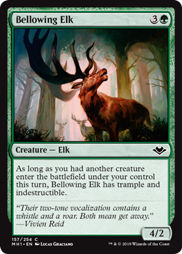 Bellowing Elk (Modern Horizons) Near Mint Foil