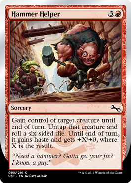 Hammer Helper (Unstable) Near Mint