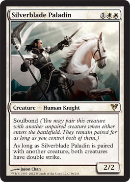 Silverblade Paladin (Avacyn Restored) Near Mint