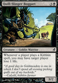 Quill-Slinger Boggart (Lorwyn) Near Mint Foil