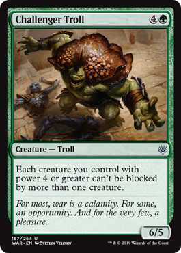 Challenger Troll (War of the Spark) Near Mint