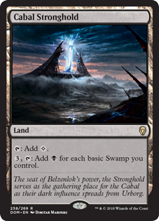 Cabal Stronghold (Dominaria) Near Mint Foil