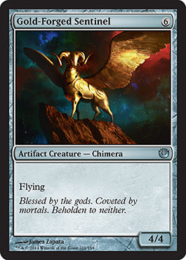 Gold-Forged Sentinel (Journey into Nyx) Near Mint Foil