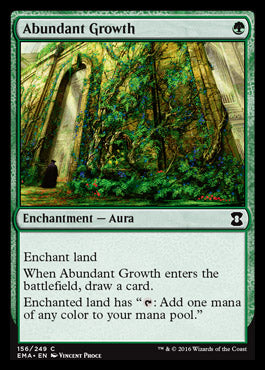 Abundant Growth (Eternal Masters) Near Mint Foil