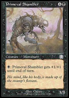 Primeval Shambler (Mercadian Masques) Near Mint