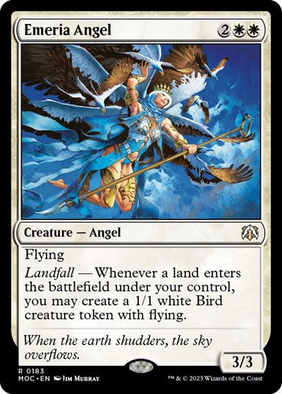 Emeria Angel (Commander: March of the Machine) Near Mint