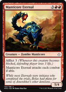 Manticore Eternal (Hour of Devastation) Near Mint