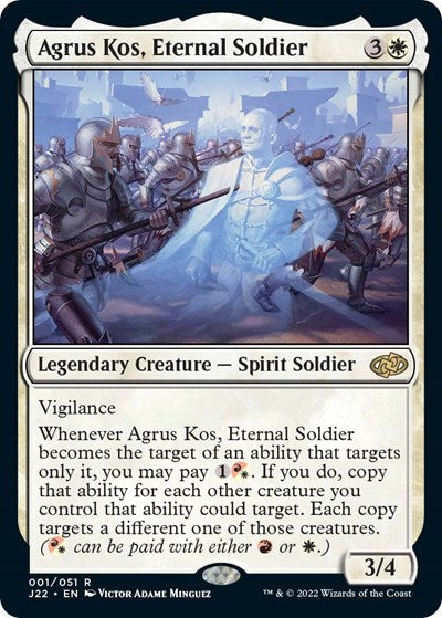 Agrus Kos, Eternal Soldier (Jumpstart 2022) Near Mint