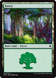 Forest (279) (Ixalan) Near Mint