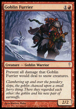Goblin Furrier (Coldsnap) Near Mint Foil