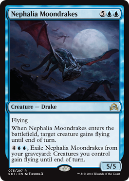 Nephalia Moondrakes (Shadows Over Innistrad) Near Mint Foil